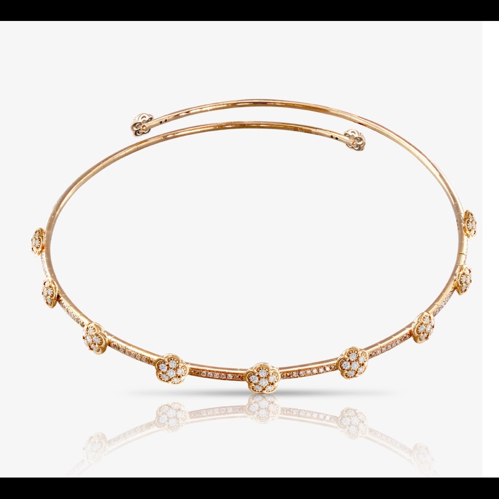 Rose Gold Figlia dei Fiori Choker
